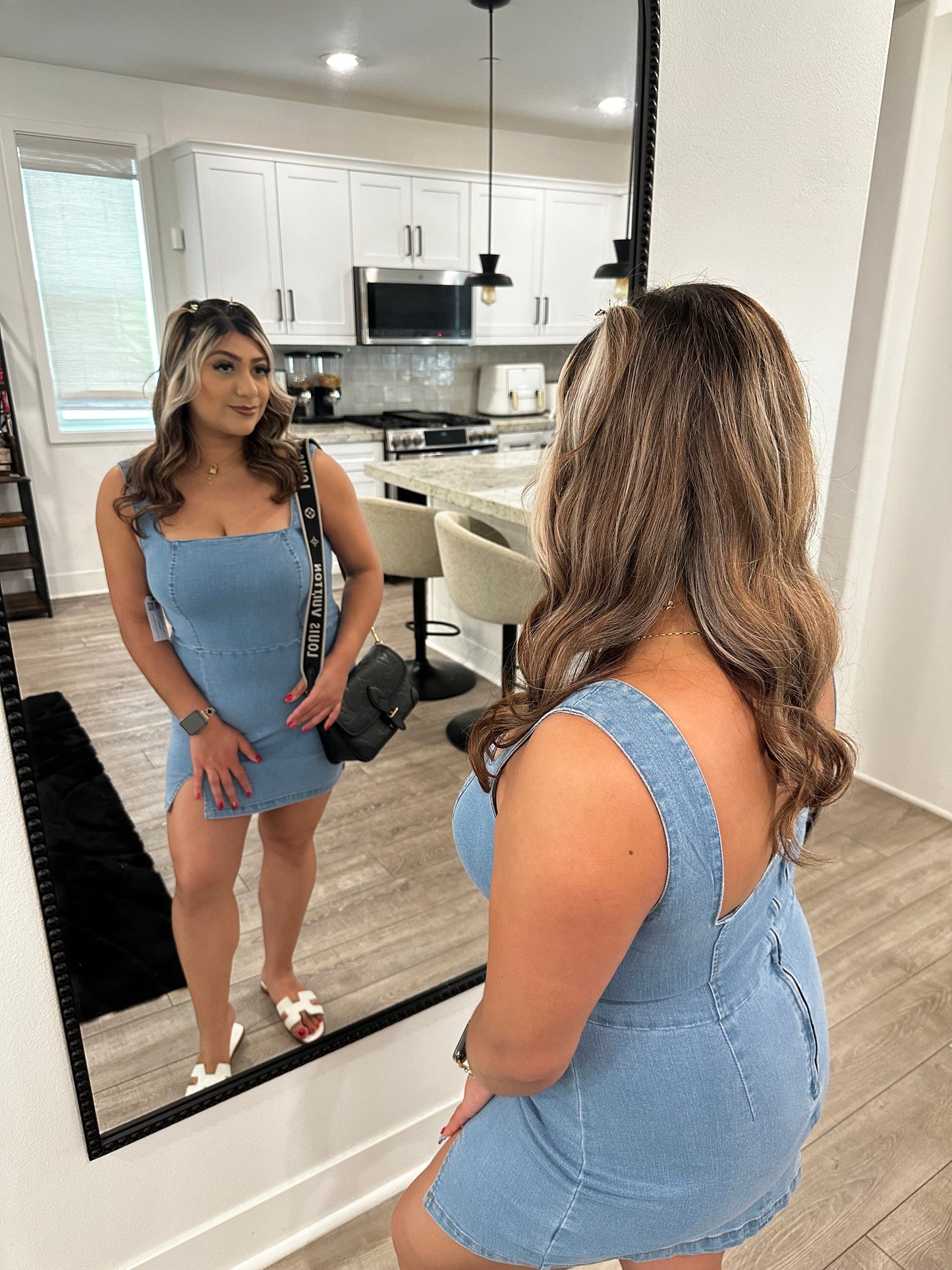 Je T'aime Denim Dress